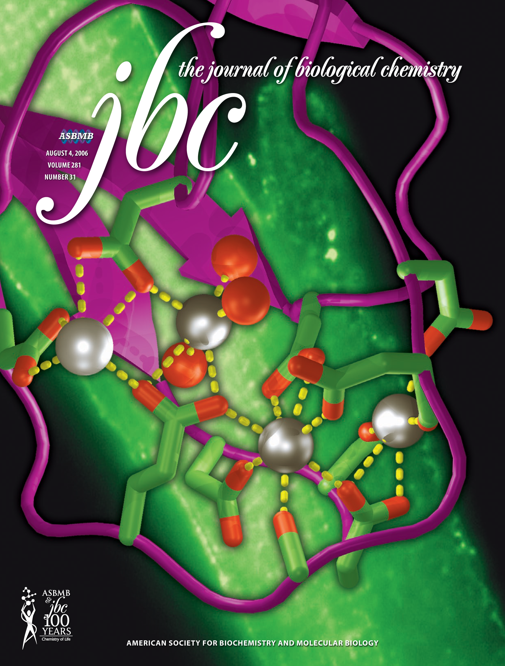 Calcium Sensor, JBC, August 4, 2006.
