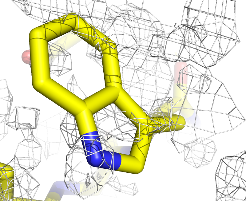 Std. map mesh spacing