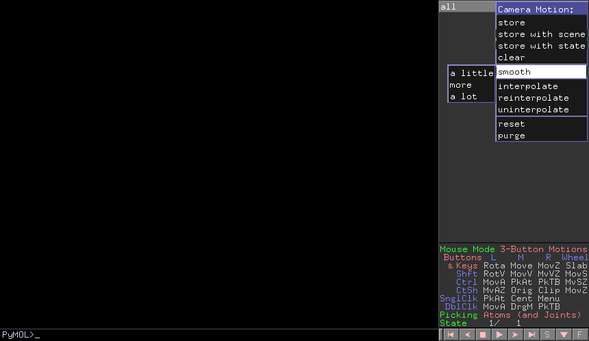 All->Motions->Smooth helps with smoothing interpolation between scenes