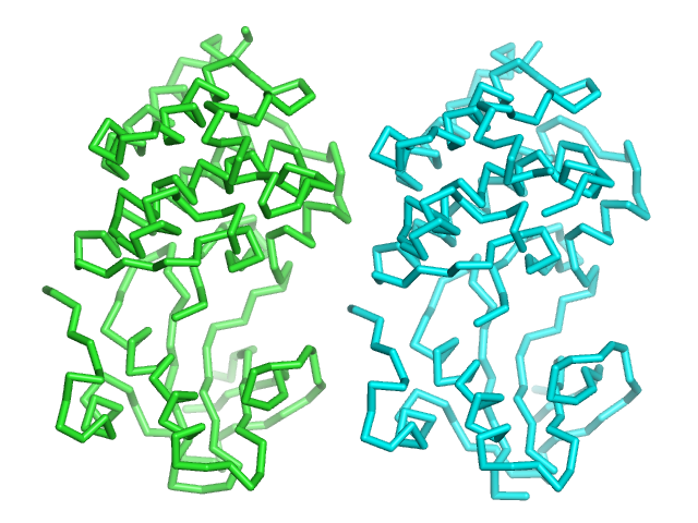 two chains in same object with different colors