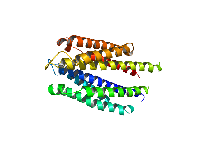 1VLS as a dimer using the split_states command. Notice PyMOL automatically loads and orients the new molecules.