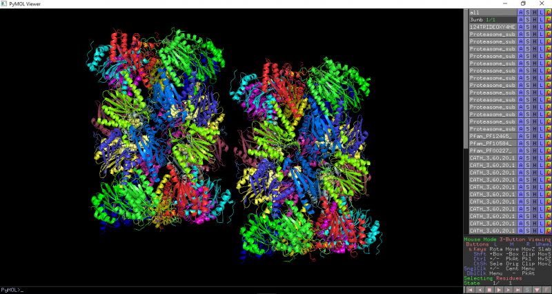 All PDB annotations shown on PDB entry 3unb