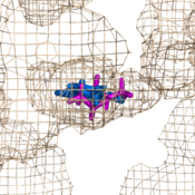 Using mesh is a great way to show enclosed pockes.