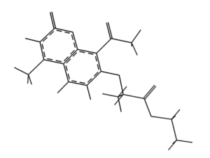 Image showing double bonds in PyMOL. Double bonds are supported in lines and sticks.