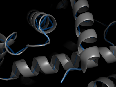 Example of transparent ribbons.